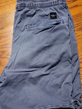 American Eagle Outfitters Men’s Dark Blue Elastic Waist Joggers